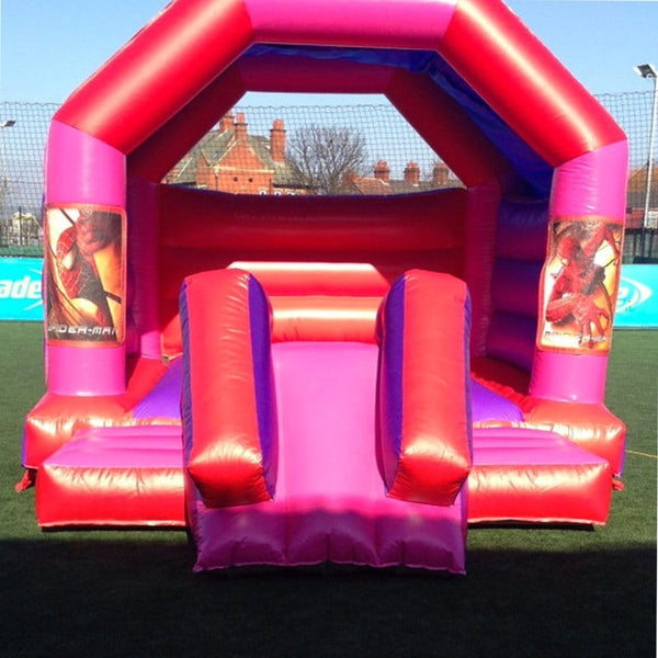 Spider Man Bouncy Slide - Bouncy Castles Liverpool